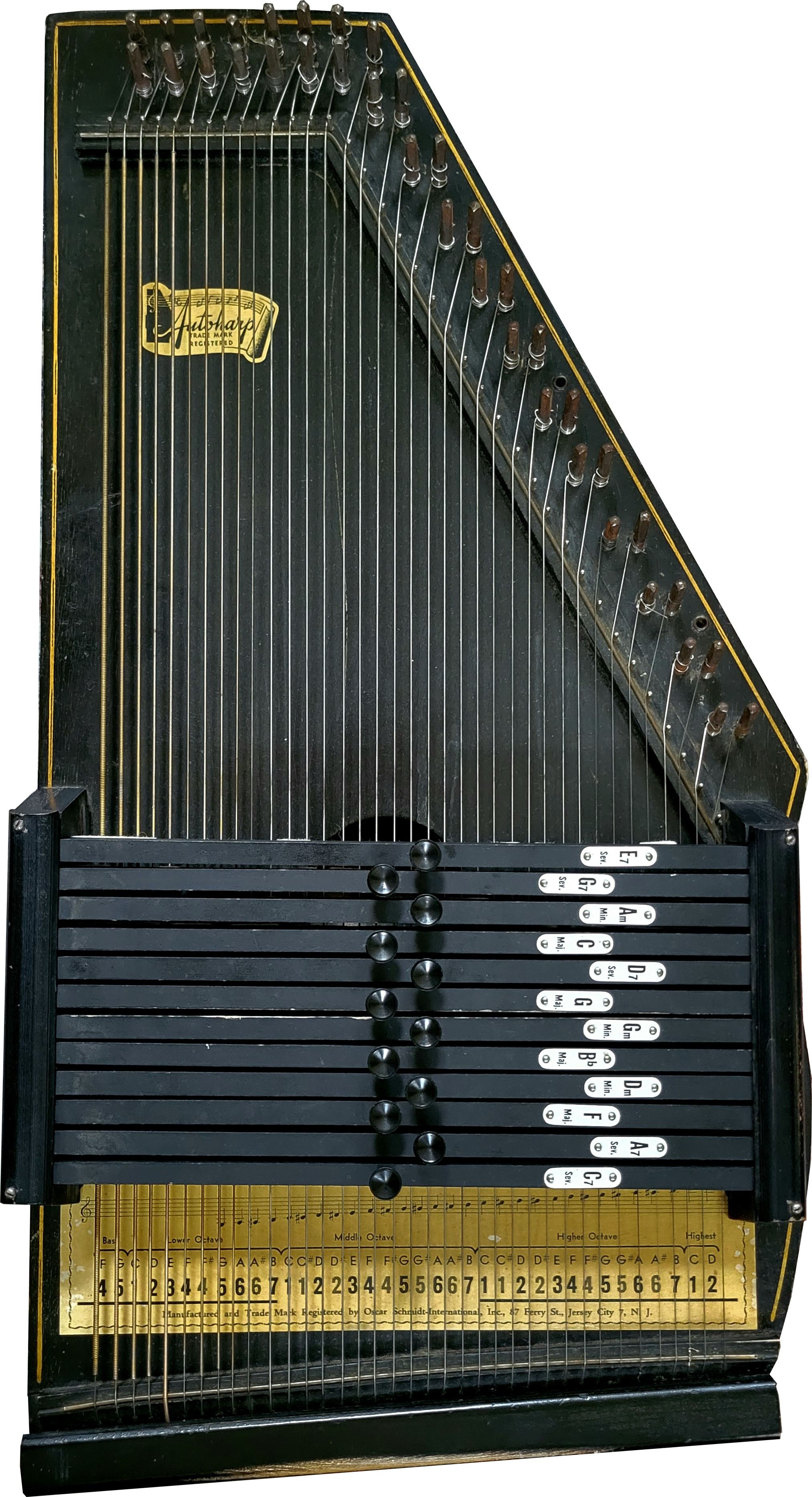 Oscar Schmidt Autoharp Model A